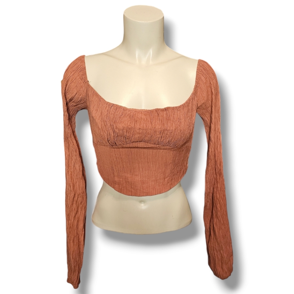 Shein long sleeve sexy boho top. Medium